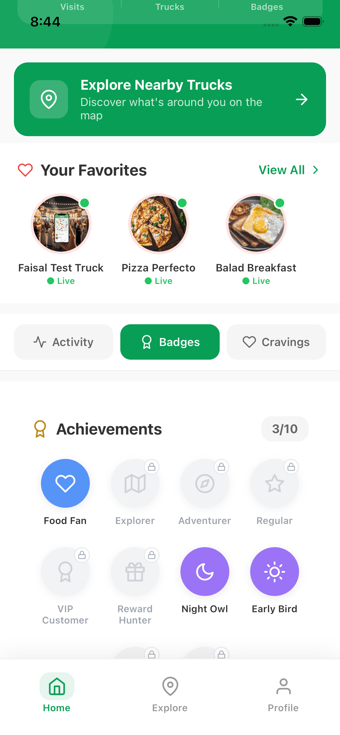 Track your rewards